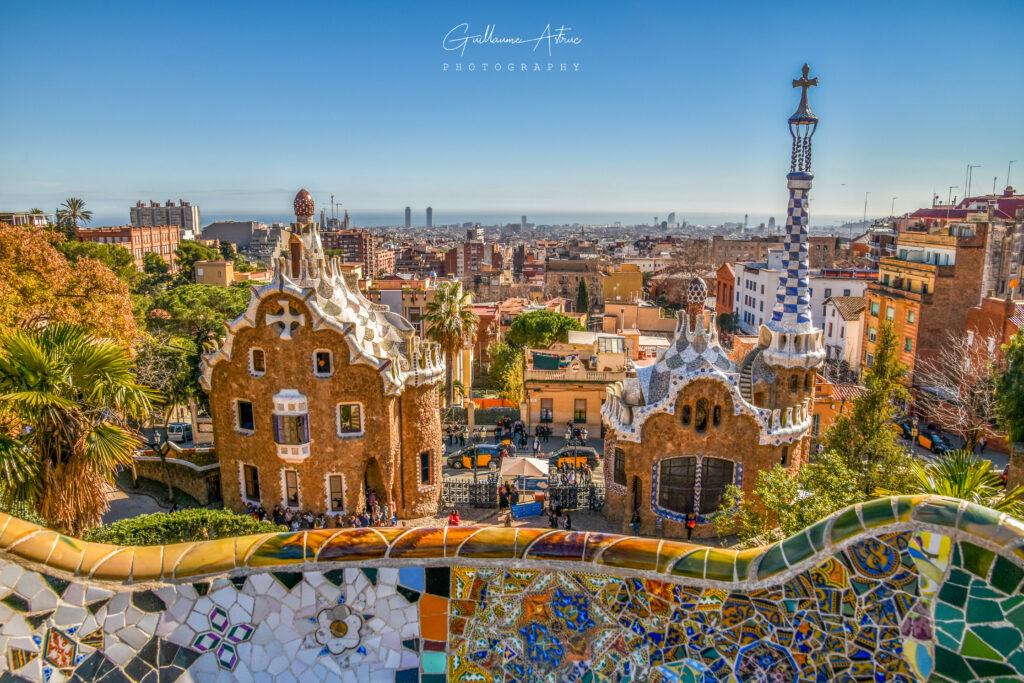Le parc Güell à Barcelone Guillaume Astruc Photography