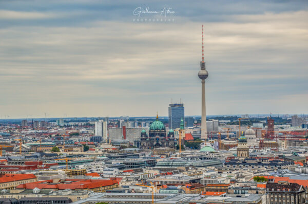 Vue de Berlin depuis Potsdamer Platz