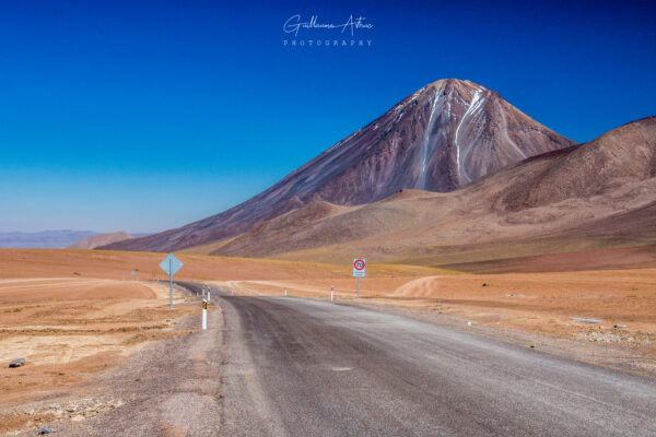 Sur la route du Volcan Licancabur au Chili