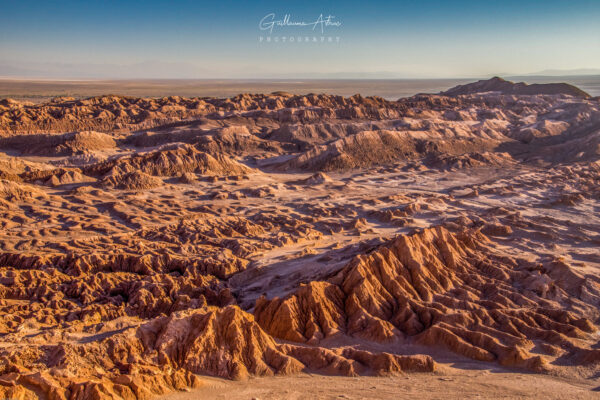 la Valle de la Luna dans le désert d’Atacama