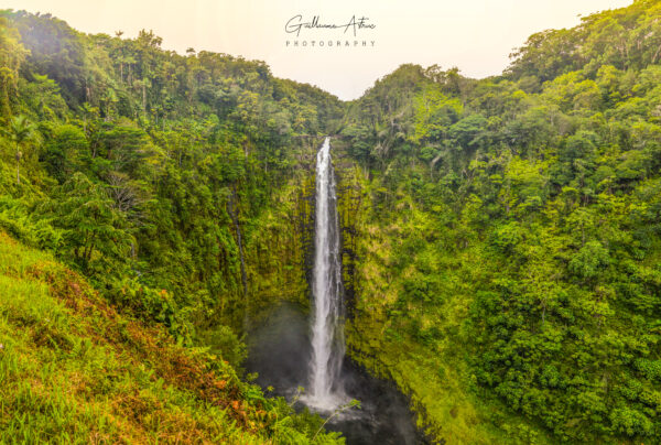 Photo d'une cascade