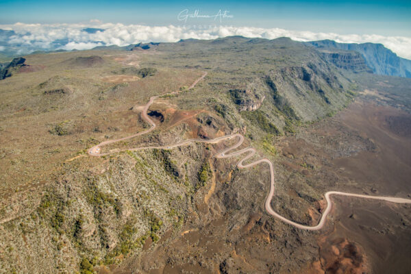 La route du Piton de la Fournaise