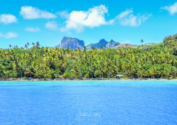 Le mont Otemanu à Bora Bora