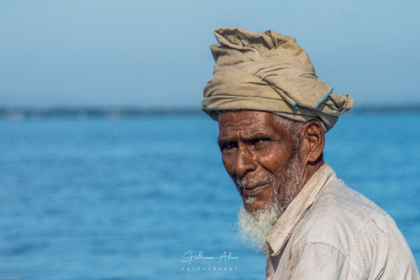 Portrait d’un pêcheur Sri Lankais
