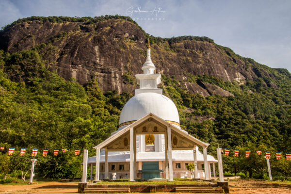 Peace Pagoda au Sri Lanka