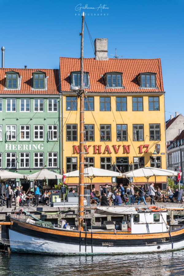 Port de Nyhavn à Copenhague