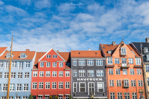 Façades colorées de Nyhavn, Copenhague