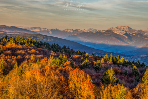 Les Bauges en automne