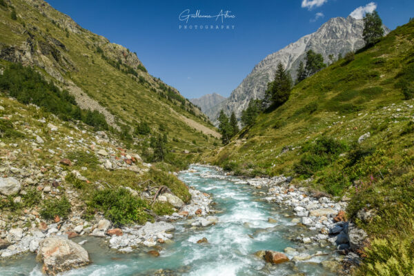 Vallon de la Muande dans le massif des Ecrins