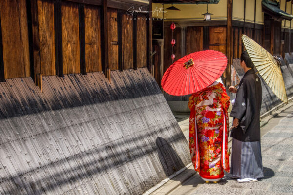 Rencontre authentique dans les rues de Kyoto