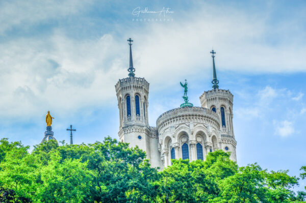 La basilique Notre Dame de Fourvière à Lyon