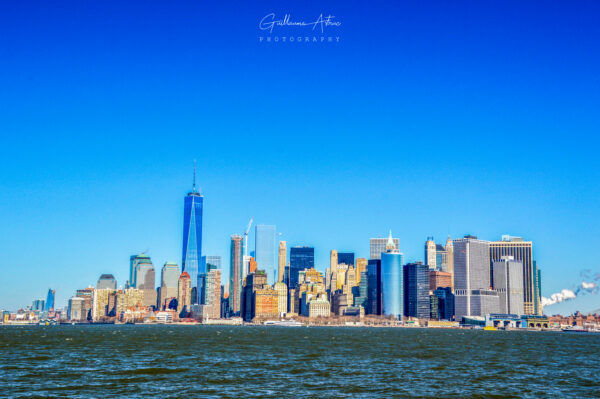 « The Big Apple » vue depuis le ferry de Staten Island