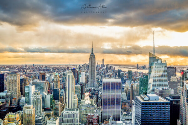 Vue de New York depuis le Rockfeller Center