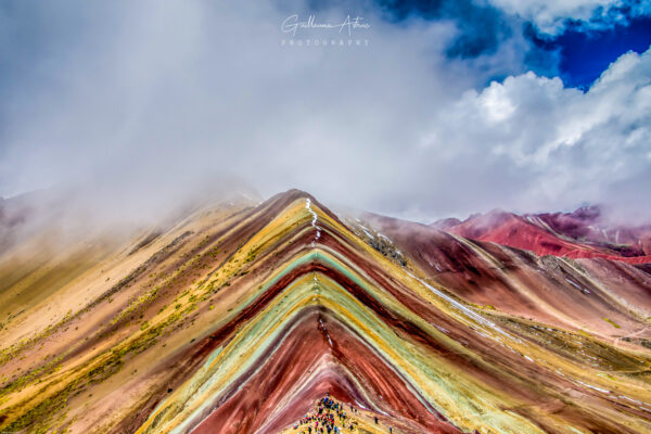 Vinicunca ou Rainbow Mountains, Pérou