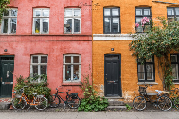 Quartier de Nyboder à Copenhague