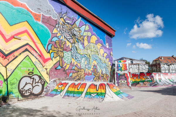 Les couleurs de Christiania à Copenhague