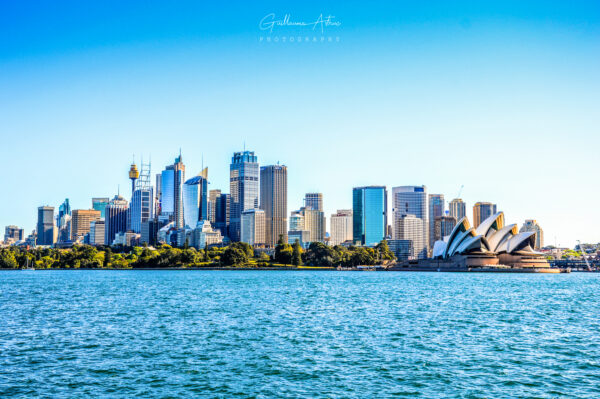 Vue sur Sydney depuis le ferry