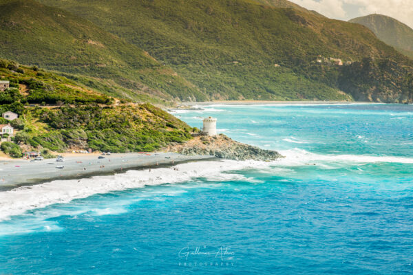 Plage d’Albo dans le Cap Corse