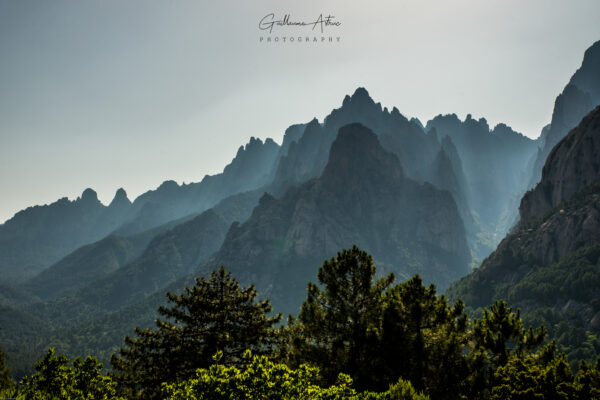 Les Aiguilles de Bavella en Corse