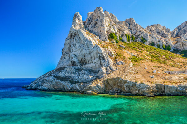 L’île Maïre dans le quartier des Goudes, Marseille