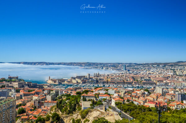 La Cité Phocéenne vue depuis Notre Dame de la Garde