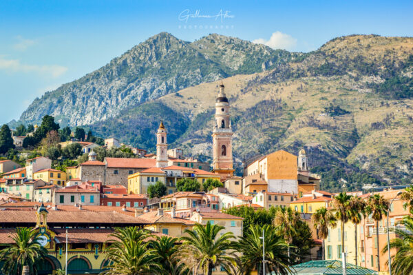 Menton, ses couleurs et ses reliefs