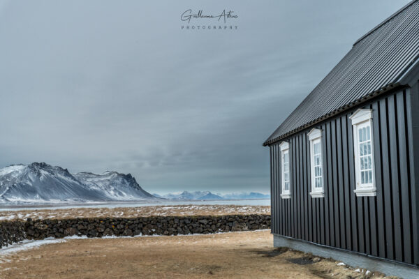 L’église noire Búðakirkja en Islande