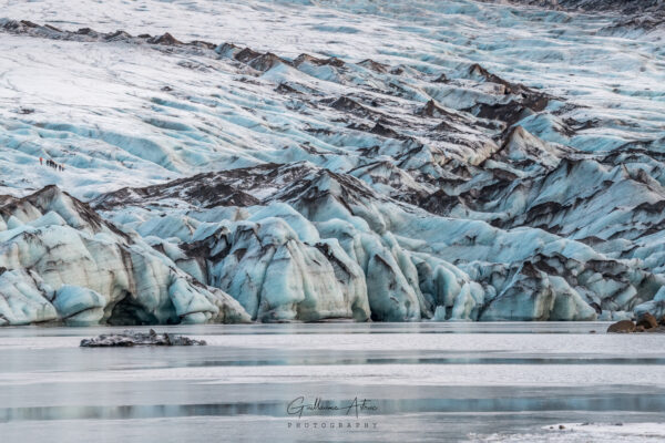 Le glacier de Sólheimajökull près de Vik