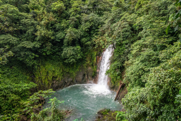 La cascade du Río Celeste