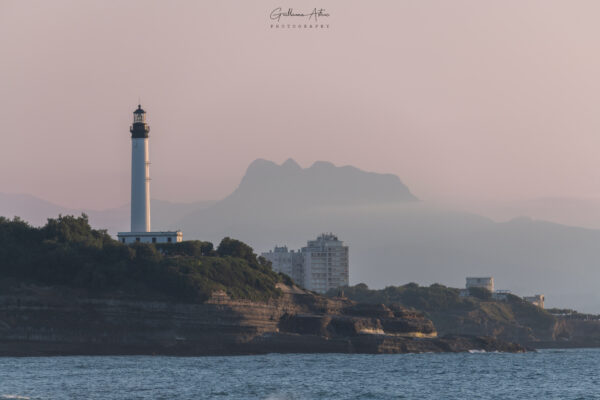 Le phare de Biarritz et les 3 couronnes