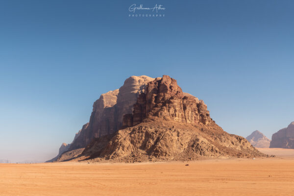 Pyramide naturelle à Wadi Rum