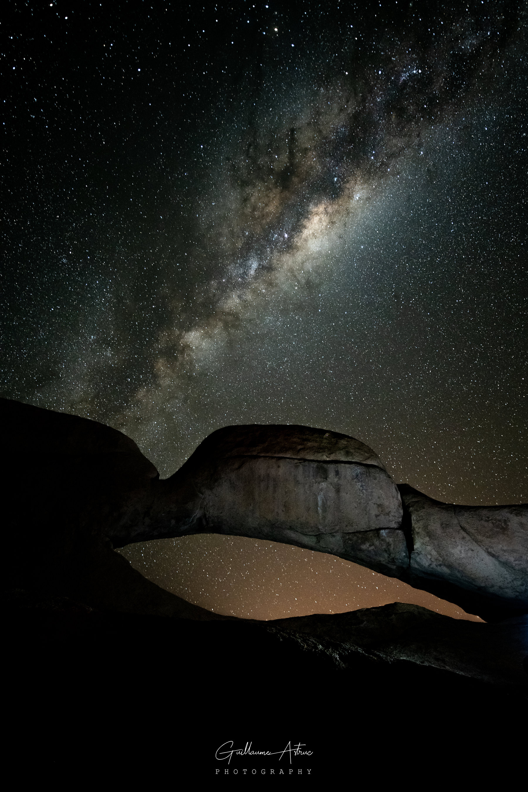 Ciel étoilé sur Spitzkoppe