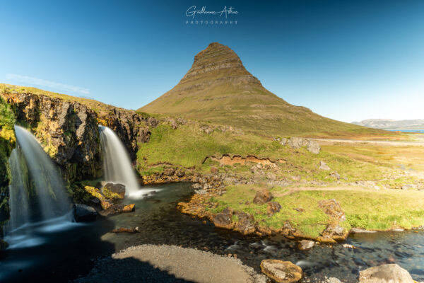 Kirkjufell en été