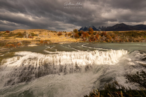 La cascade du Rio Paine